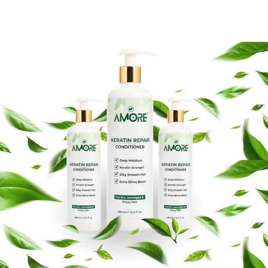 Amore Keratin Repair Conditioner Frizzy Hair