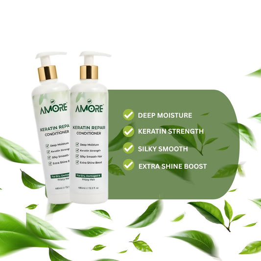Amore Keratin Repair Conditioner Frizzy Hair